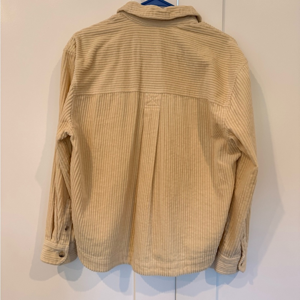 Madewell Tan Corduroy Button Down Shirt - Picture 2 of 3